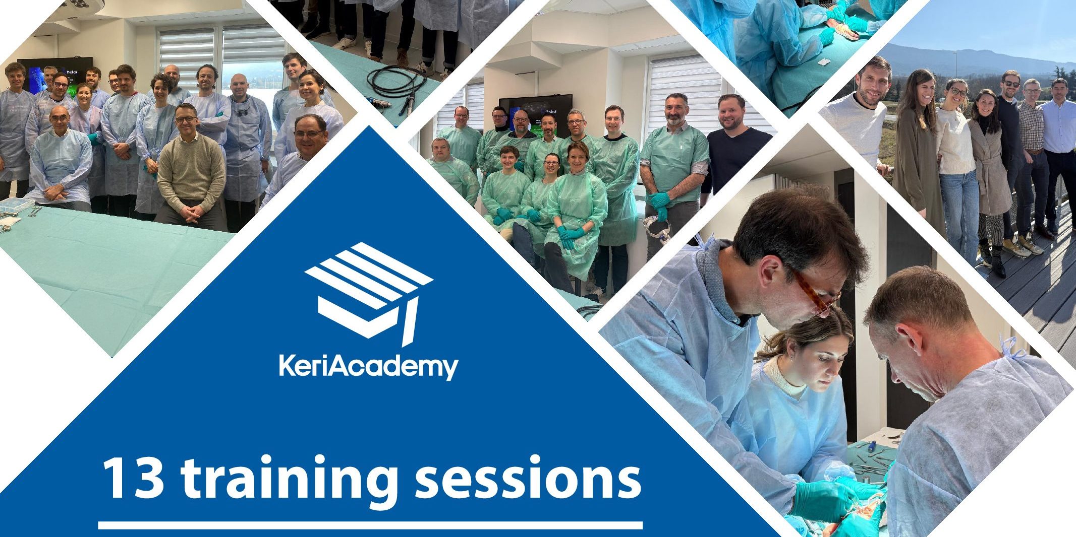 KeriAcademy – Bilan du 1er trimestre 2025 : 99 chirurgiens formés, 13 workshops réalisés